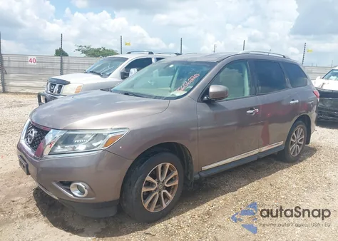 2013 Nissan Pathfinder Sl z USA, uszkodzony, nr VIN 5N1AR2MN8DC625192